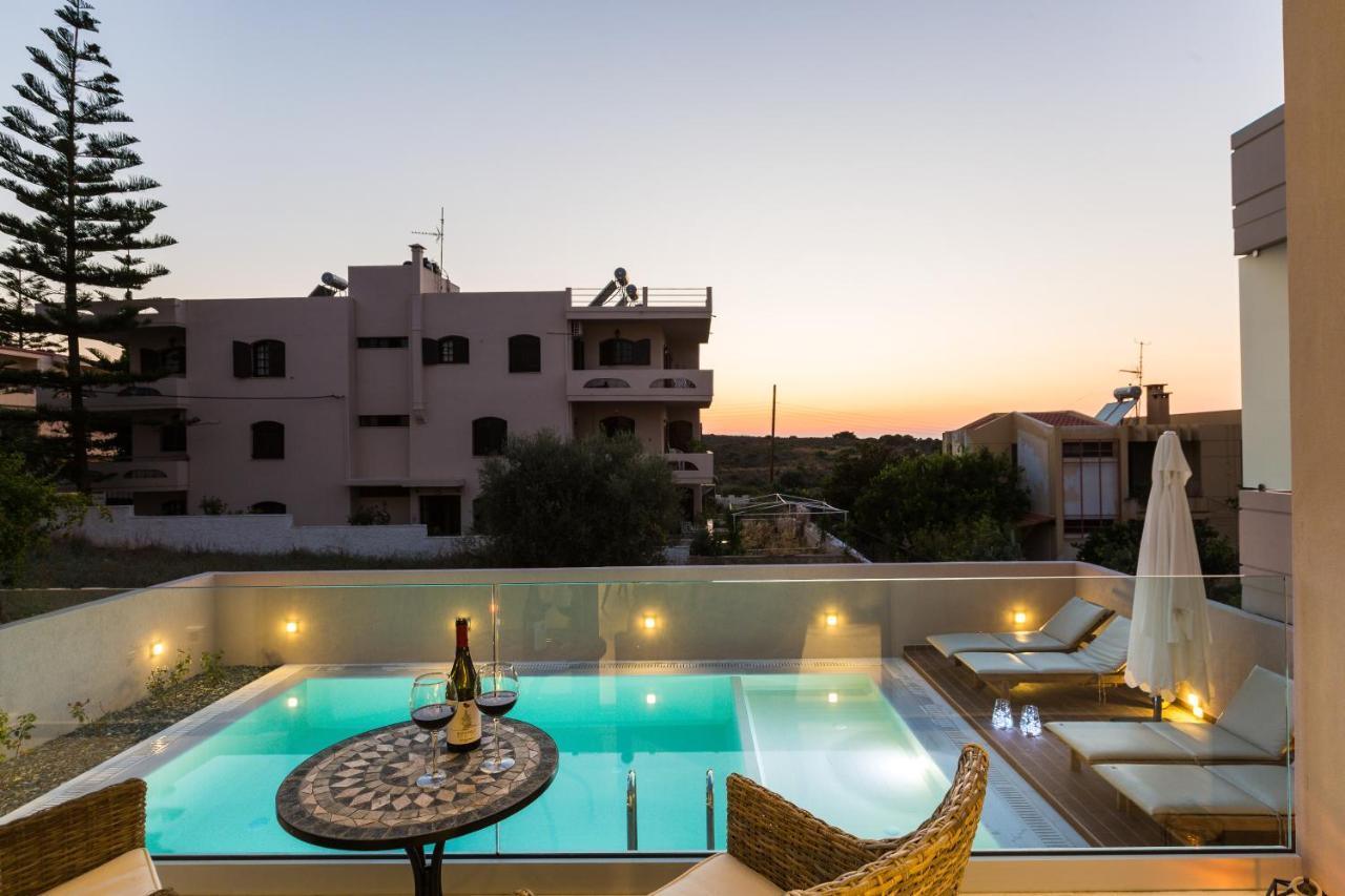 Villa Amelia I Free 9 Seater Mini Van & Pool Калатас Екстер'єр фото